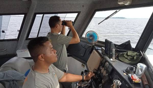 Cari Korban Kapal SB Evelyn Calisca 01, Bakamla RI Sisir Sungai Tawar