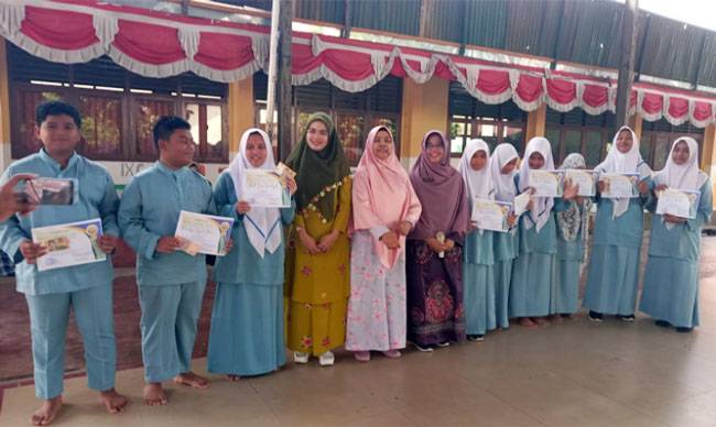 UPT SMPN 1 Bangkinang Kota Umumkan Pemenang Canva dan Kelas Terbaik dengan Kriteria 7 K