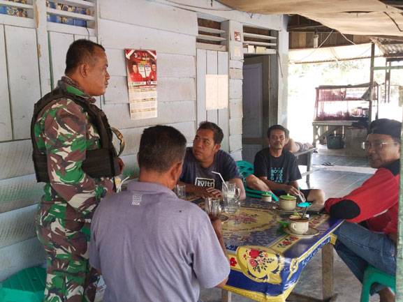 Pererat Persatuan, Koramil 0321-05/RM Komsos di Kampung Pancasila Bangko Bakti