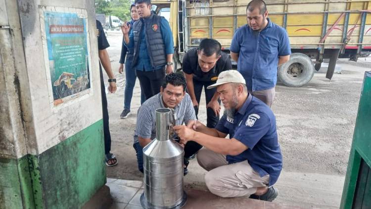 Polisi Kembali Sidak SPBU di Pekanbaru