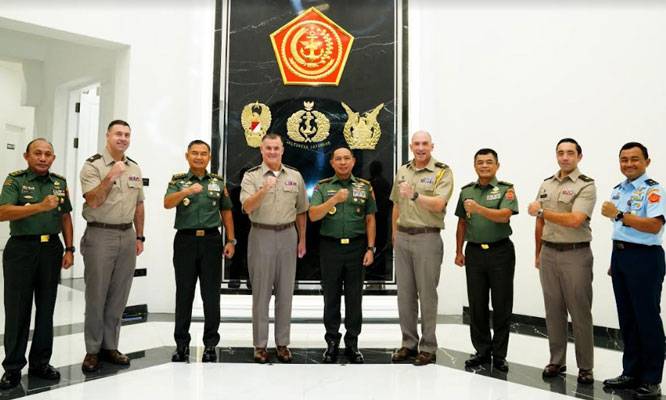 Panglima TNI Terima Kunjungan Komandan Jenderal Angkatan Darat AS Wilayah Pasifik