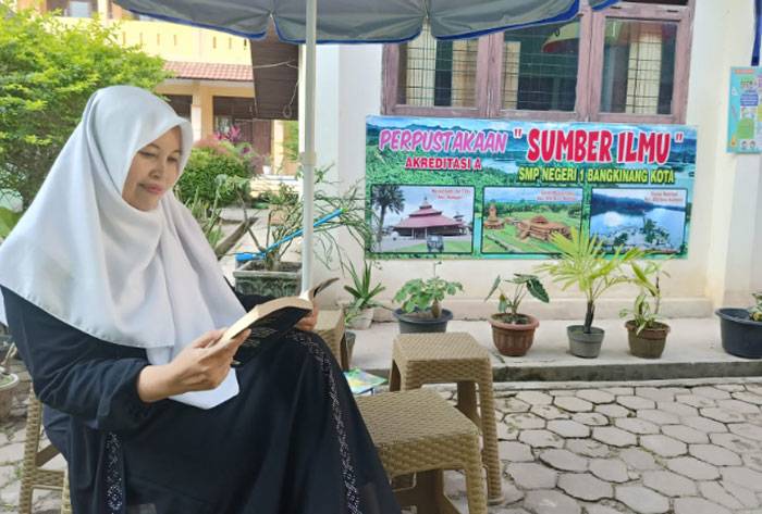 Tulisan Cerita Praktik Guru Bahasa Indonesia UPT SMPN 1 Bangkinang Kota Dipublikasikan di PMM