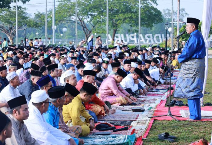 Pemkab Siak Gelar Solat Idul Fitri 1445 H Bersama Masyarakat