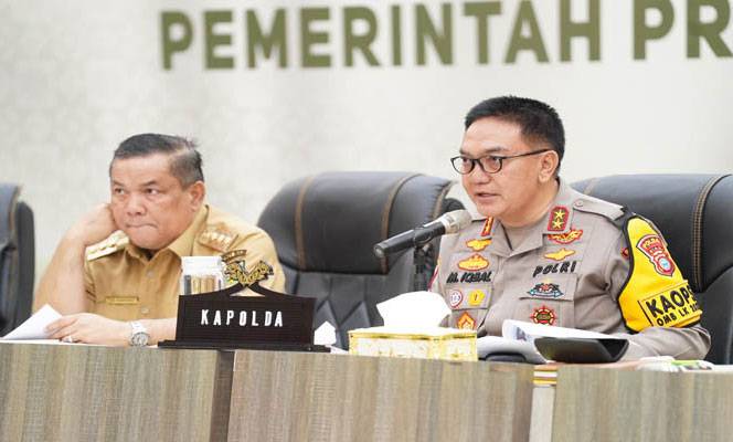 Kapolda Paparkan Capaian Pengamanan Pemilu 2024 ke Komisi II DPR RI