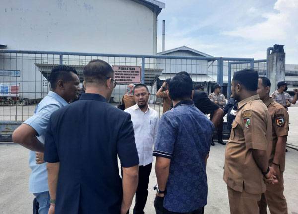 Diduga Cemari Lingkungan, Sidak Komisi IV DPRD Pekanbaru ke PT Sumatera Kemasindo Diwarnai Penolakan