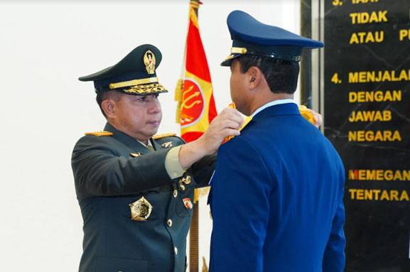 Panglima TNI Terima Penyerahan Jabatan Pangkogabwilhan II