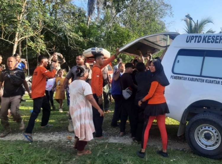 Bocah Tenggelam di Sungai Kuantan Ditemukan Meninggal