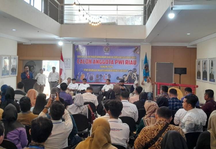 Sebanyak 82 Calon Anggota PWI Riau 2025 Ikuti OKK