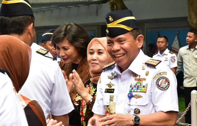Bakamla RI Gelar  Apel Khusus dan Halalbihalal