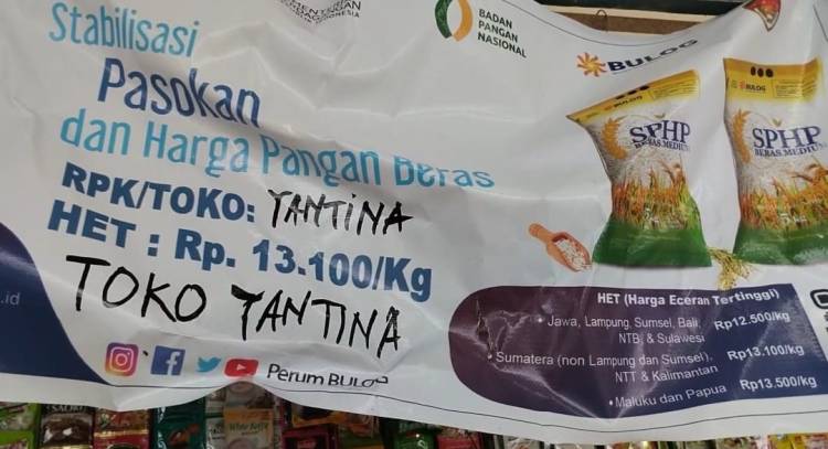 Usai Idul Fitri, Beras SPHP Bulog di Pekanbaru Langka