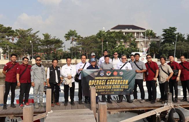 Bakamla RI Gelar Operasi Gabungan Pengawasan Orang Asing di Teluk Jakarta