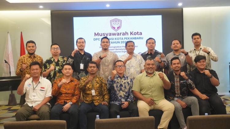 July Wardhana Terpilih Aklamasi Jadi Ketua Umum Perbasi Pekanbaru &lrm;