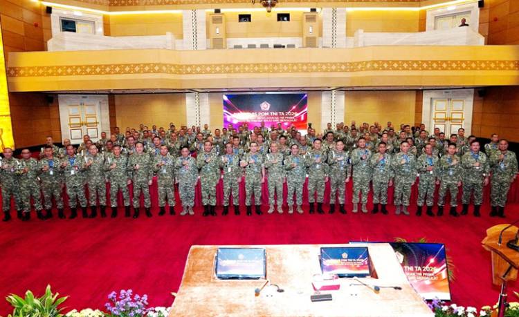 Danpuspom TNI Buka Rakornis POM 2026, Perkuat Profesionalisme POM TNI Hadapi Ancaman Kompleks