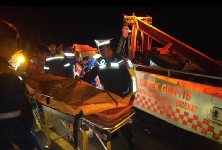 Laka Lantas di Tol Permai, Dua Orang Meninggal Dunia