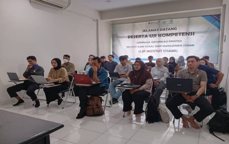 LSP Institut STIAMI Gelar Uji Kompetensi Skema Pengelolaan Sistem Pergudangan