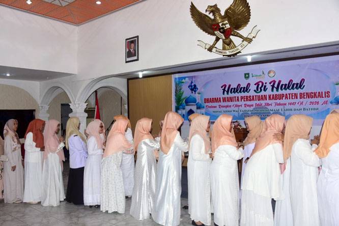 Pererat Silaturrahmi, DWP Bengkalis Gelar Halal Bihalal Idul Fitri 1447 Hijriah
