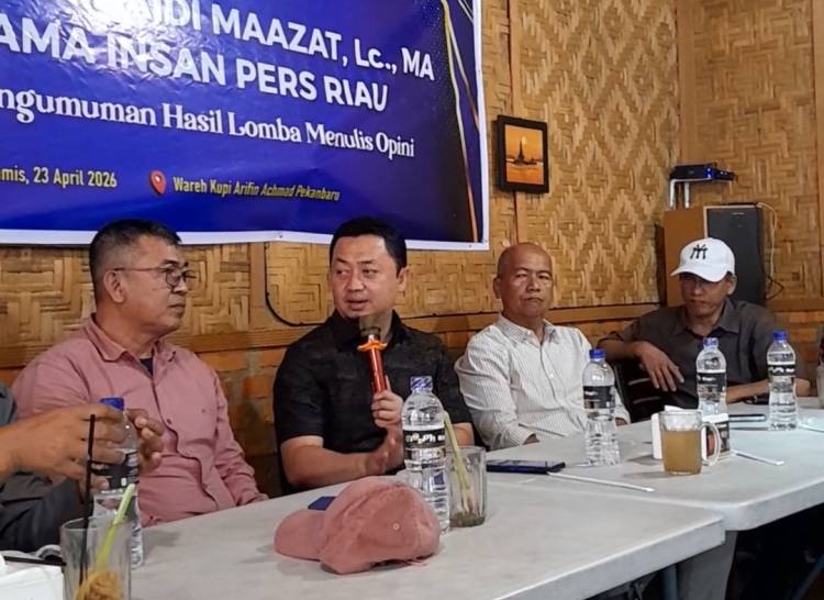 Anggota DPR RI Syahrul Aidi Maazat Gelar Silaturahmi dengan Insan Pers Riau