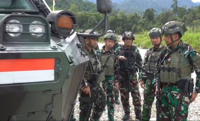 TNI Perkuat Pengamanan di PT Freeport Pasca Serangan KKB, Panser Anoa Disiagakan