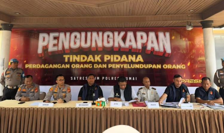 Sembunyi di Hutan Pesisir, Polres Dumai Gagalkan Penyelundupan 63 PMI Ilegal dan 7 WNA ke Malaysia