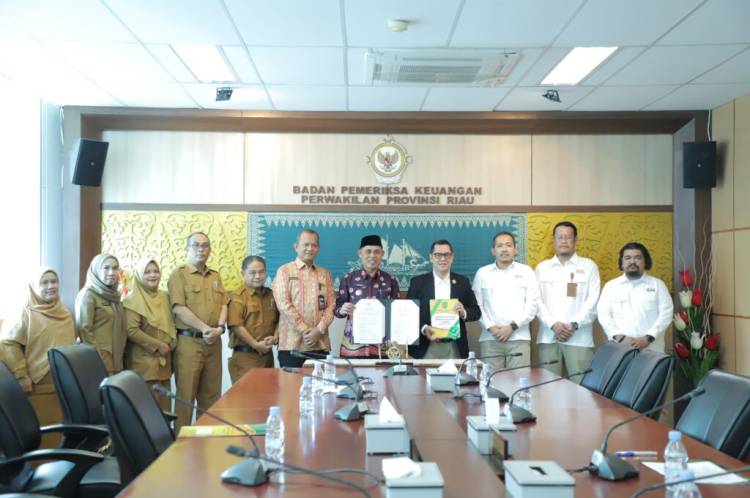 Serahkan LKPD Unaudited 2025 ke BPK, Bupati Inhil Harapkan Pertahankan WTP