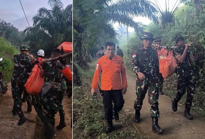 TNI Kerahkan Ratusan Personel dan Dukungan Udara Evakuasi Korban Helikopter Airbus H130 di Sekadau