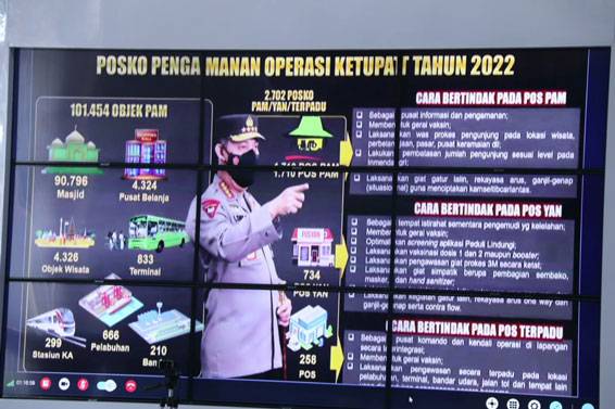Bupati Bengkalis Ikuti Rakor Lintas Sektoral Operasi Ketupat 2022