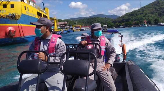 Bakamla RI Amankan Jalur Mudik di Perairan Karangasem Bali
