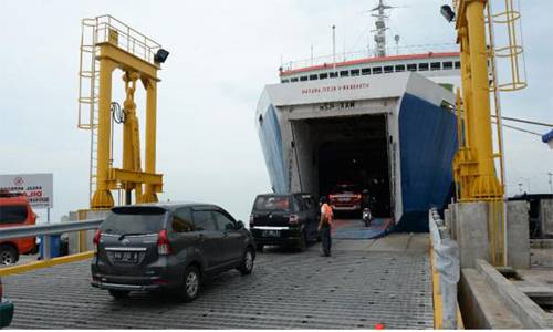 Mobil Pribadi Masih Mendominasi Arus Balik H+3 di Pelabuhan Merak