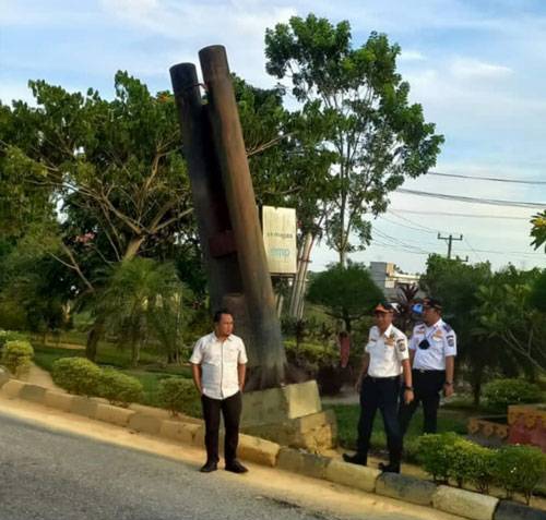 Dishub Pelalawan Perketat Pengamanan Keluar-Masuk Kendaraan di Jalan Km 55, Carles, S.Sos Sorot Jalan Tikus