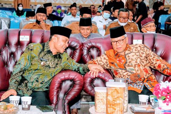 Halal Bi Halal, Bupati Kasmarni: Sampaikan Pesan Suara dan Keluhan Kami di Daerah