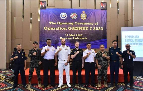 Bakamla RI Buka Operasi Gannet Ke-7 Bersama ABF dan KKP