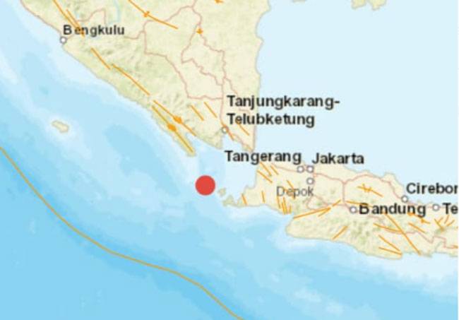 Gempa 5,4 Magnitudo Goyang Banten Jelang Siang Tadi