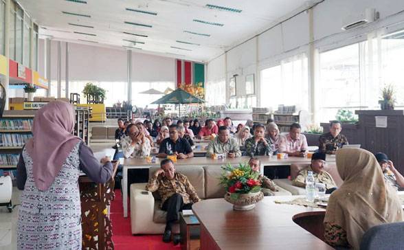 Dispusip Siak Taja Kegiatan Pengawasan Arsip Dinamis Tahun 2023