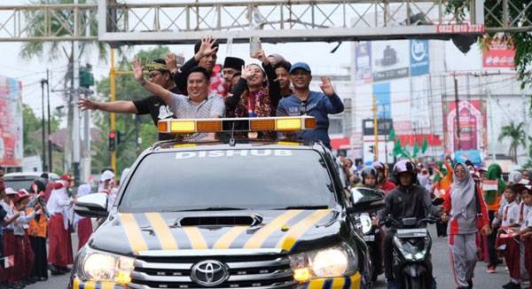 Masyarakat Bengkalis Tumpah Ruah Sambut Kepulangan Pahlawan Sea Games Kamboja