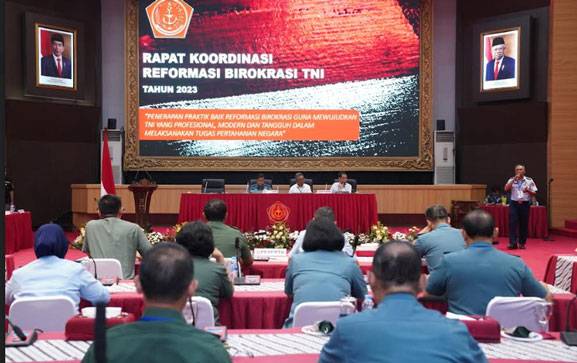 Asrenum Panglima TNI: Penerapan Praktik Baik Reformasi Birokrasi Merupakan Bagian Dari Perubahan Road Map RB Nasional