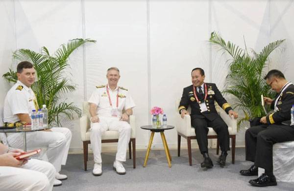 Kepala Bakamla RI Hadiri IMDEX Asia 2023 di Singapura