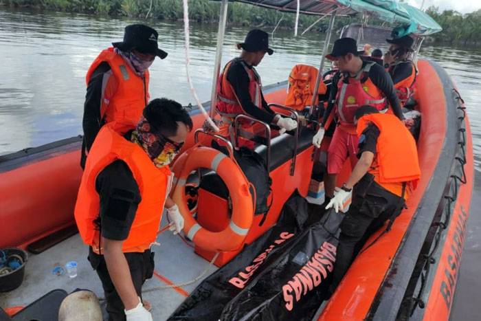 Korban Terakhir Pencari Pucuk Nipah di Sungai Gaung Inhil Ditemukan