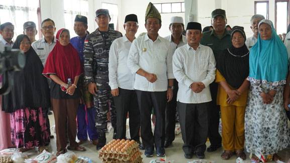 Lantik BPkep Kepenghuluan Palika dan Sungai Daun, Wabup H Sulaiman: 'Semoga Selalu Akur'