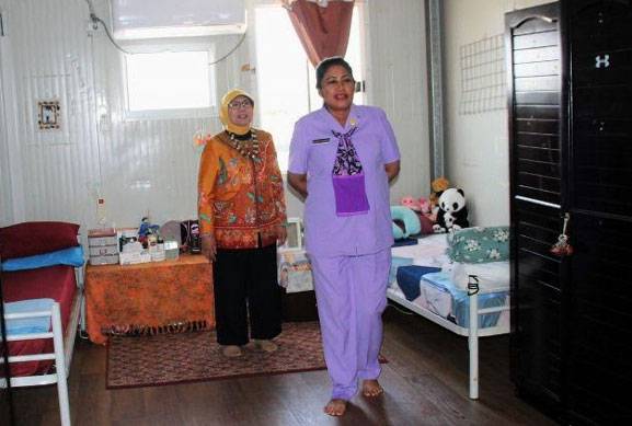 Tetap Semangat, Pasukan Perdamaian Wanita Indonesia Tinggal di Korimek