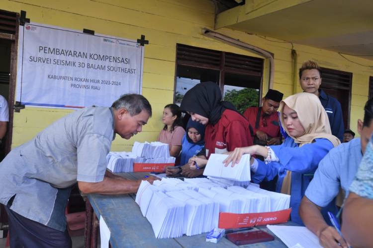 PT. PHR Melalui PT. Elnusa Bayarkan Kompensasi untuk Warga Bangko Pusako