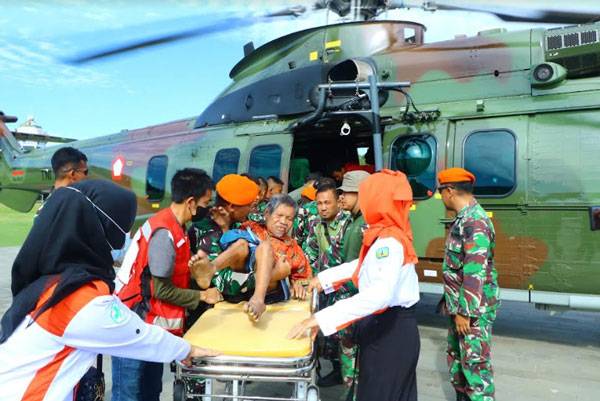 103 Warga Korban Banjir dan Tanah Longsor dari Tiga Desa Terisolir Berhasil di Evakuasi