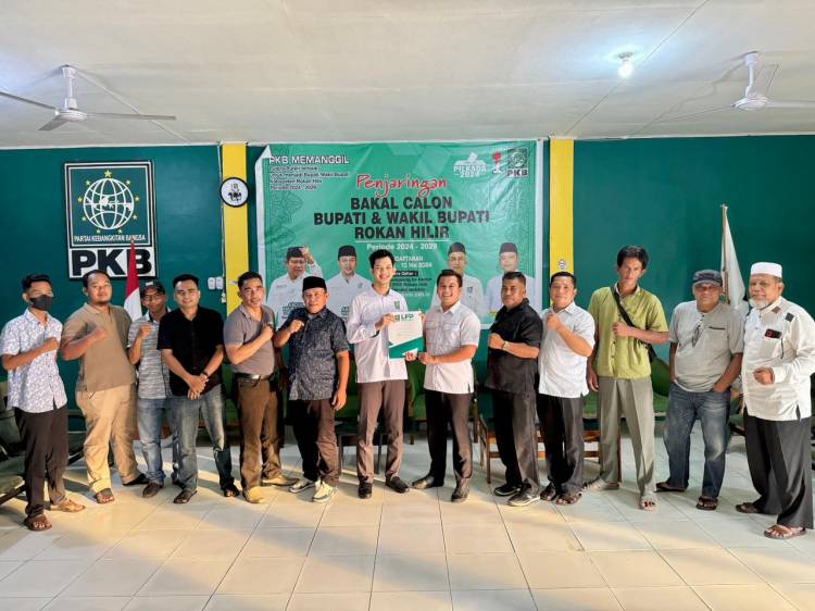 Maliki Daftar Balon Bupati Rohil di PKB