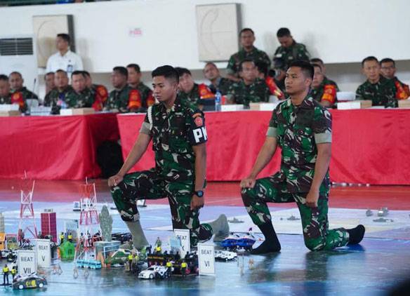 Jelang KTT World Water Forum, TNI Gelar Tactical Floor Game di Bali