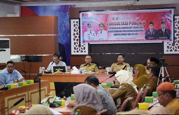 DLH Bengkalis Gelar Konsultasi Publik II Penyusunan KLHS RPJMD 2025-2029