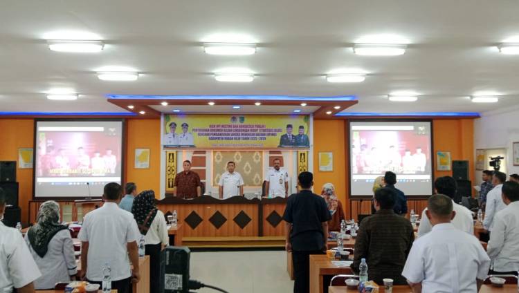 DLH Rohil Gelar Kick Off dan Konsultasi Publik l KLHS RPJMD 2025-2029