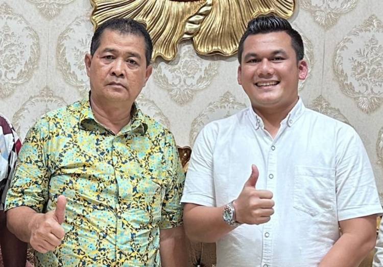 Bertemu Sutan Lubis, Maliki Bahas Potensi Duet untuk Pilkada Rohil