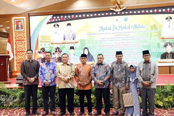 Wakil Ketua DPRD Siak Androy Aderianda Hadiri Halal Bihalal PKS Tapsel dan JBMI