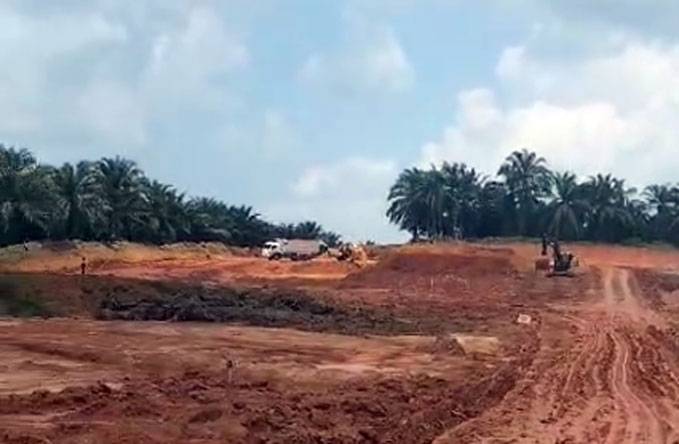 Lagi dan Lagi, PT. PHR Blok Rokan Diduga Tampung Tanah Urug Illegal di Rohil