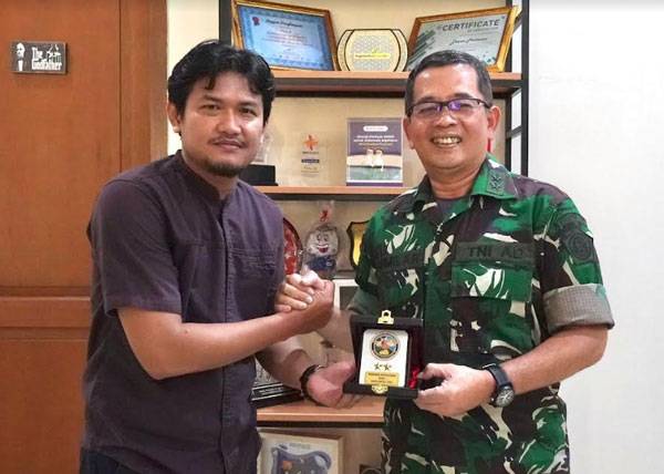 Kapuspen TNI Kunjungi Redaksi tirto.id Perkuat Kerja Sama Publikasi