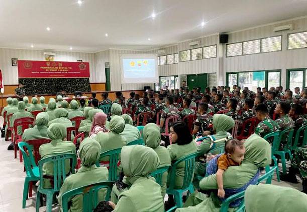 Pusbintal TNI Gelar Pembekalan Mental untuk Satgas Pengamanan Perbatasan Statis RI-Papua Nugini
